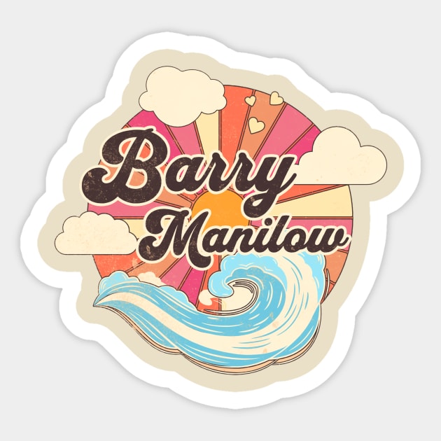 Barry Ocean Summer Sticker by The Manny Cruz Show